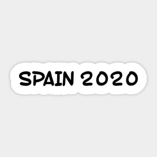 Spain 2020 Sticker